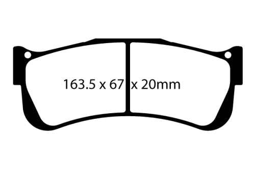 EBC DP8079.20SR21 Sintered Race Pads