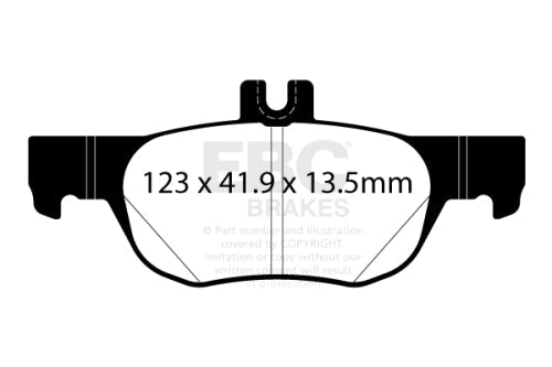 EBC DPX2413 BRAKE PAD SET