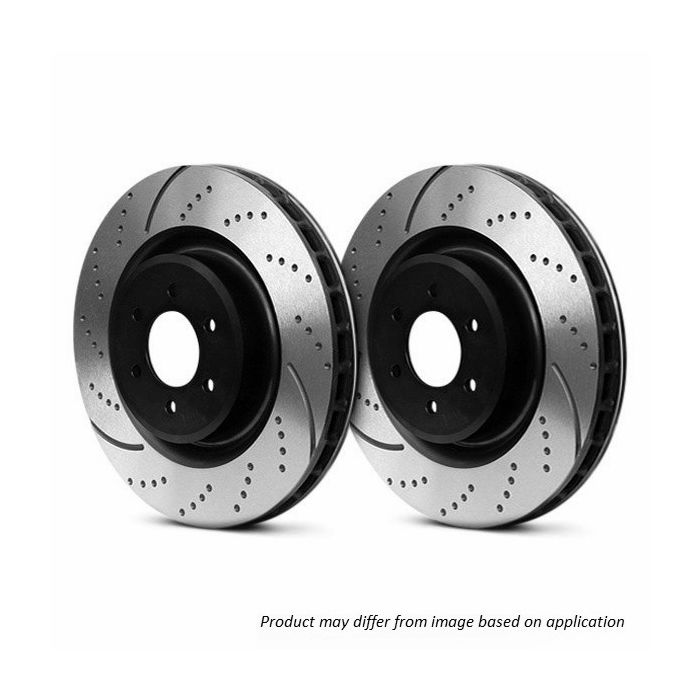 EBC GD2201 GD Dimpled &amp Slotted Brake Discs Front