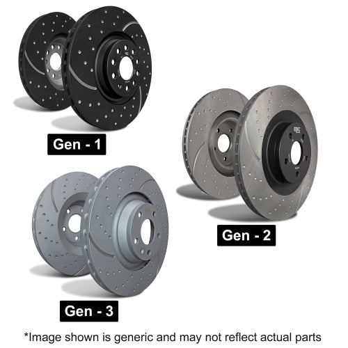 EBC GD2302 GD SERIES SPORT DISC SET