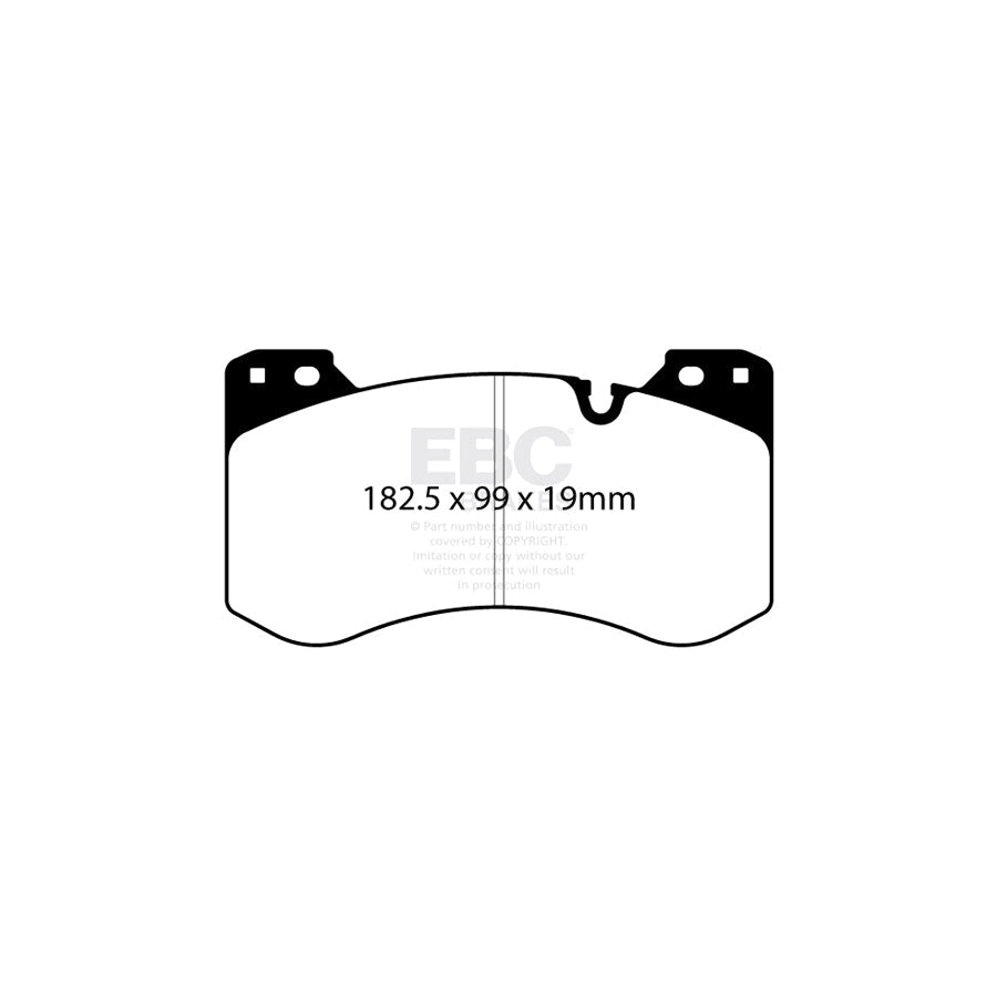 EBC P2DK059B BMW Front Bluestuff Kit 2 | ML Performance US Car Parts