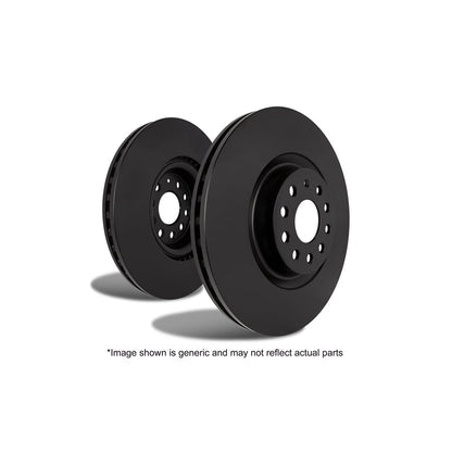 EBC PD01KF1523 Vauxhall Astra F Greenstuff Front Brake Pad & Plain Disc Kit  - ATE Caliper 3 | ML Performance US Car Parts