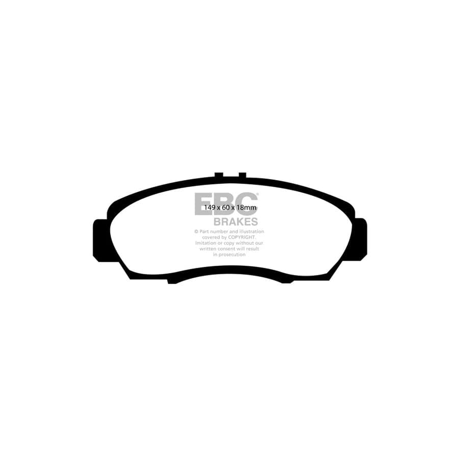 EBC PD01KF664 Brake Pad & Disc Kit 2 | ML Performance US Car Parts