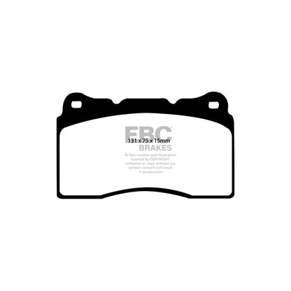 EBC PD02KF528 Brake Pad & Disc Kit 2 | ML Performance US Car Parts