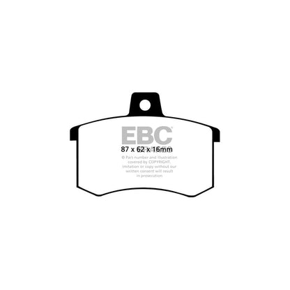 EBC PD02KR224 Brake Pad & Disc Kit 2 | ML Performance US Car Parts