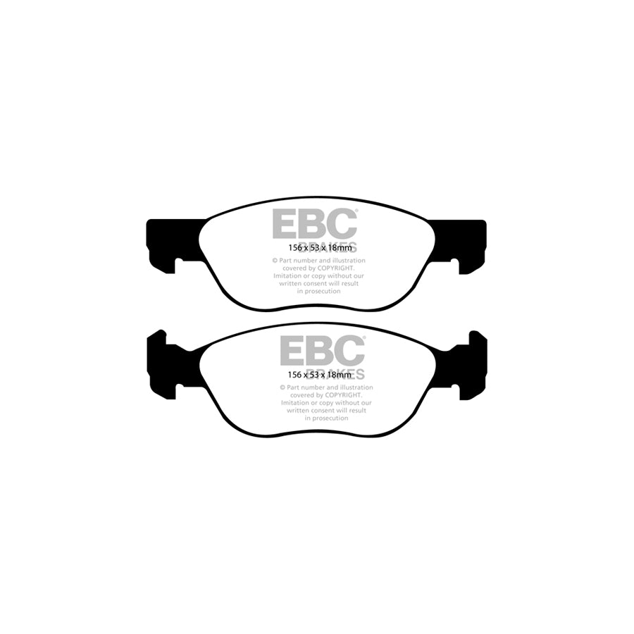 EBC PD06KF231 Brake Pad & Disc Kit 2 | ML Performance US Car Parts