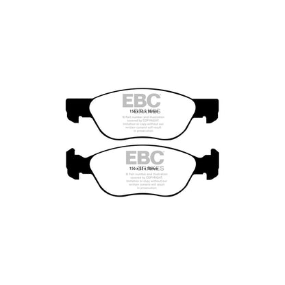 EBC PD06KF231 Brake Pad & Disc Kit 2 | ML Performance US Car Parts