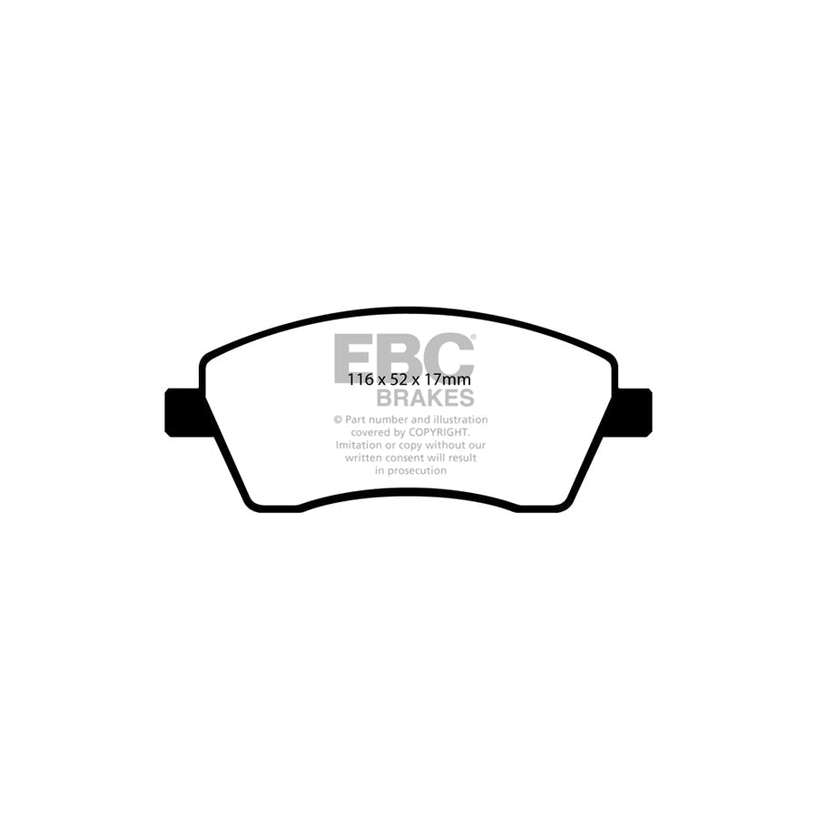 EBC PD06KF670 Brake Pad & Disc Kit 2 | ML Performance US Car Parts