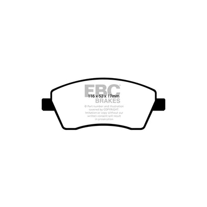 EBC PD06KF670 Brake Pad & Disc Kit 2 | ML Performance US Car Parts