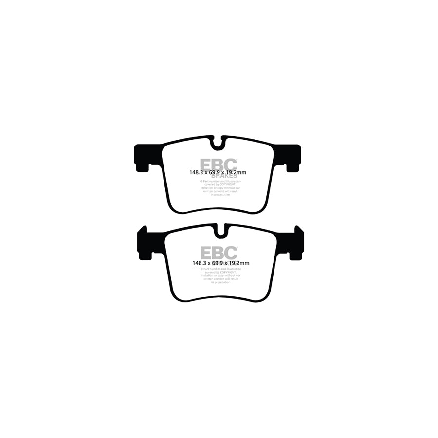 EBC PD06KF714 Brake Pad & Disc Kit 2 | ML Performance US Car Parts