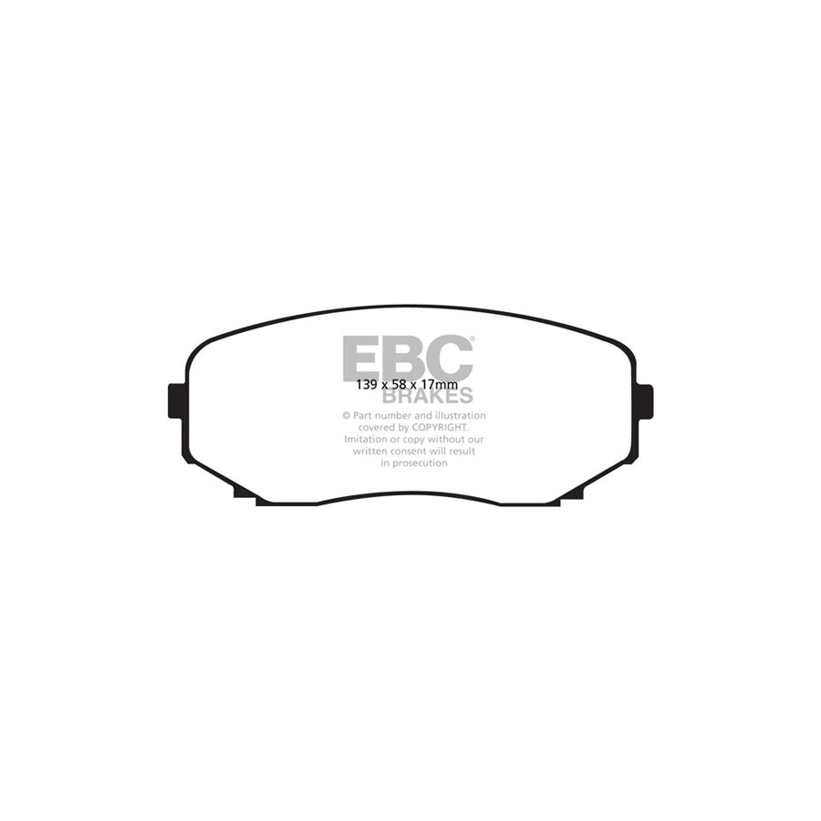EBC PD06KF776 Brake Pad & Disc Kit 2 | ML Performance US Car Parts