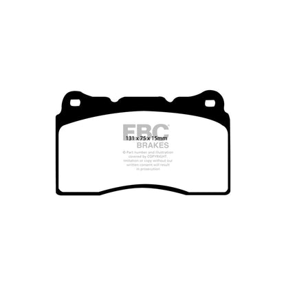 EBC PD10KF258 Brake Pad & Disc Kit 2 | ML Performance US Car Parts