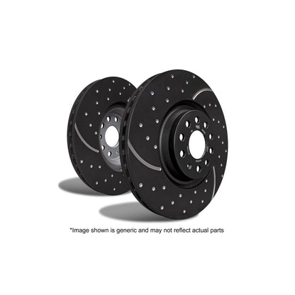 EBC PD11KF506 Audi VW Greenstuff Front Brake Pad & GD Disc Kit - Girling/TRW Caliper (Inc. A1, S1 & Polo) 3 | ML Performance US Car Parts