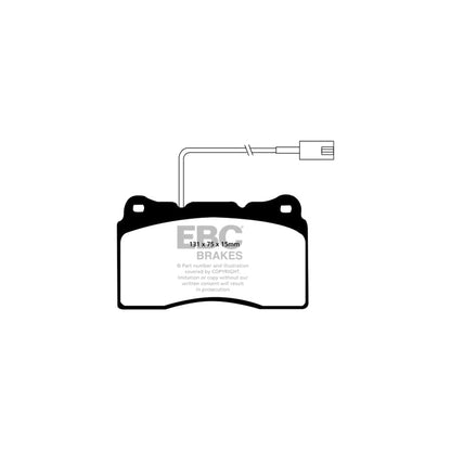 EBC PD12KF002 Alfa Romeo Redstuff Front Brake Pad & GD Disc Kit - Girling/TRW Caliper (Inc. 147, 156, GT) 2 | ML Performance US Car Parts