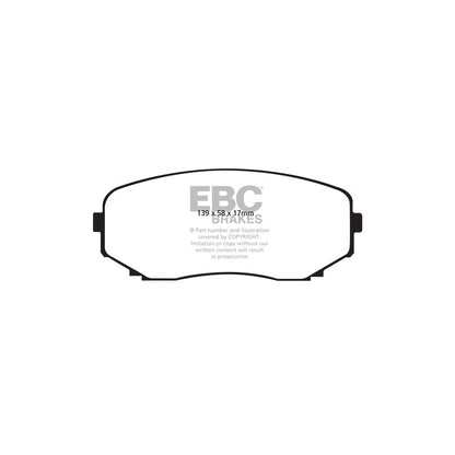 EBC PD13KF768 Brake Pad & Disc Kit 2 | ML Performance US Car Parts