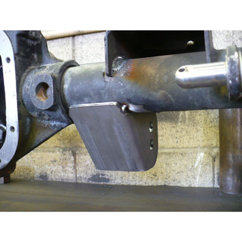 Synergy Mfg Synergy 07-18 Jeep Wrangler JK/JKU Front Axle HD Lower Control Arm Brackets 3.0in OD Axle Housing