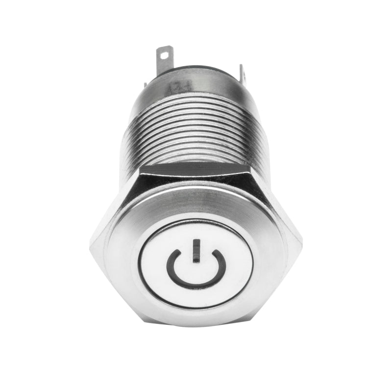 ORACLE Lighting Oracle Power Symbol On/Off Flush Mount LED Switch - White