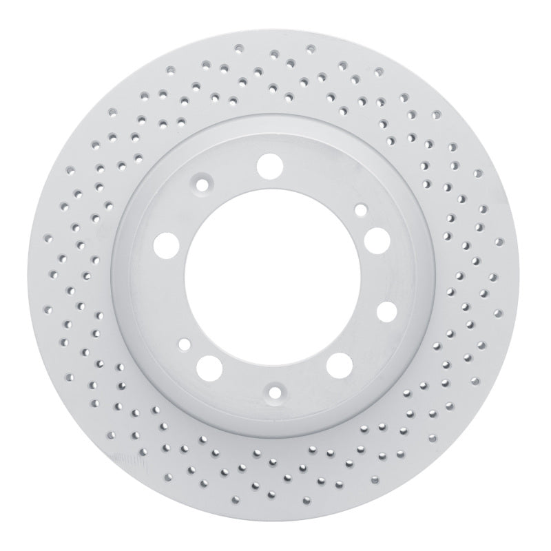 DFC 94-98 Porsche 911 Rear Drilled GeoSPEC Coated Rotor