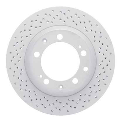 DFC 94-98 Porsche 911 Rear Drilled GeoSPEC Coated Rotor
