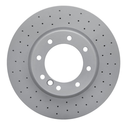 DFC 17-18 Mercedes-Benz G550 4X4 Front Drilled Hi-Carbon Alloy Geomet Coated Rotor