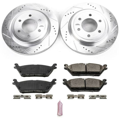 PowerStop Power Stop 2018 Ford Expedition Rear Z23 Evolution Sport Brake Kit