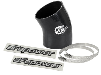 aFe Magnum FORCE Intake Coupling Kit (3 IN ID x 30 Deg.) Elbow Coupler - Black