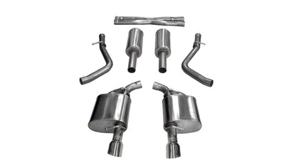 CORSA Performance Corsa 2017-2020 Dodge Charger 5.7L V8 Xtreme Cat-Back Dual Rear Exit w/4.5in Polished Tips