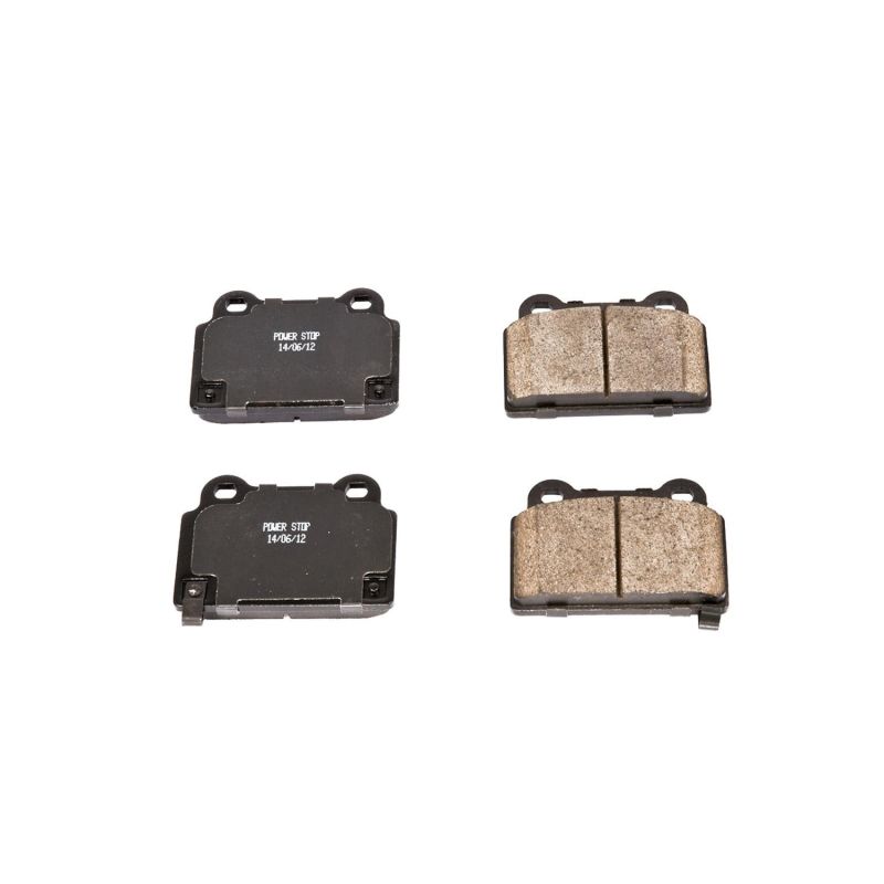 PowerStop Power Stop 08-15 Mitsubishi Lancer Rear Z16 Evolution Ceramic Brake Pads