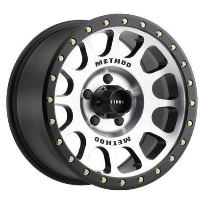 Method Wheels Method MR305 NV 17x8.5 0mm Offset 5x5.5 108mm CB Machined/Black Street Loc Wheel
