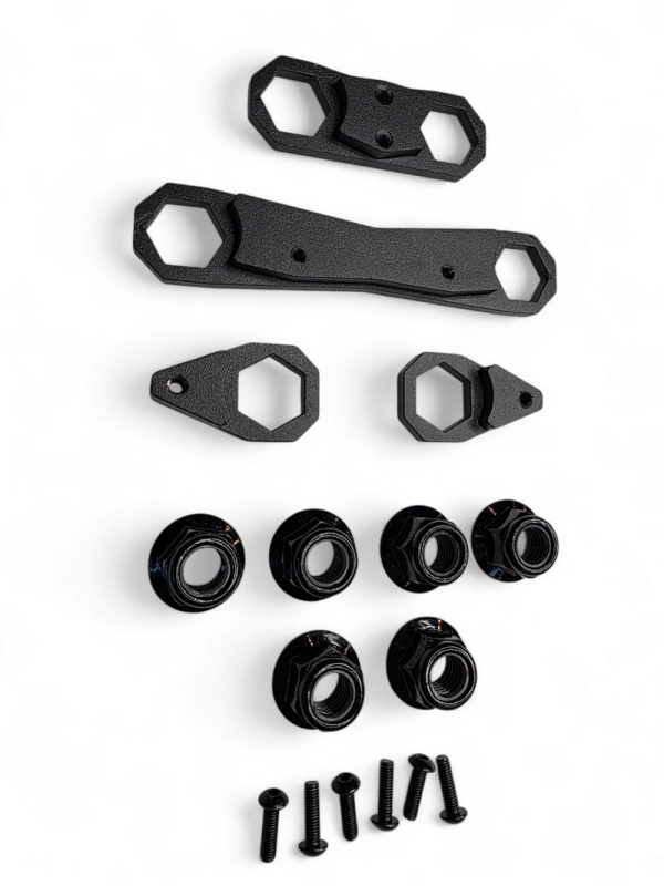 Elektric Off Road Elektric Offroad 2024+ Can Am Maverick R Rear Link Nut Plate Kit