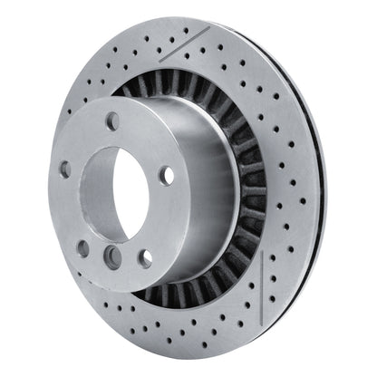 DFC 13-18 Mercedes-Benz G63 AMG Rear Drilled and Slotted Brake Rotor