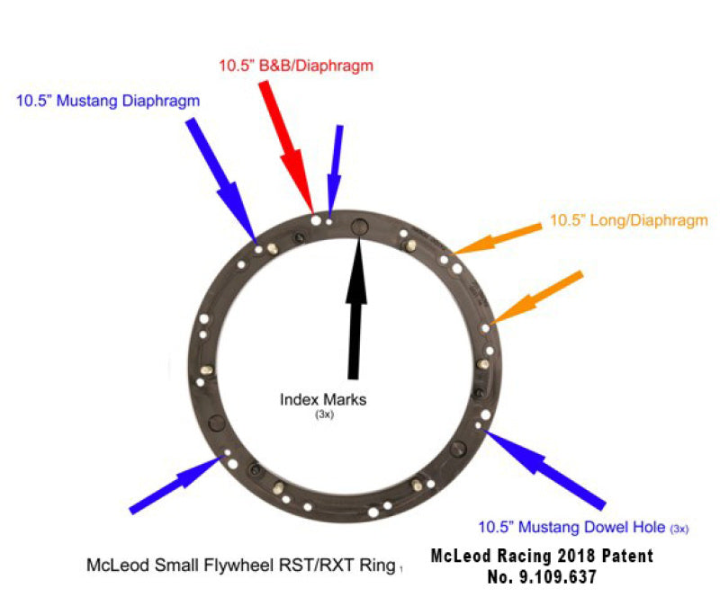 McLeod Racing McLeod RXT Clutch Ford 1-1/16in X 10 Spline