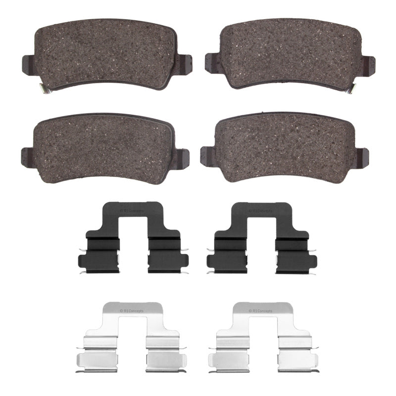 R1 Concepts R1 16-17 Hyundai Azera Rear Optimum OE Pads & Hardware Kit