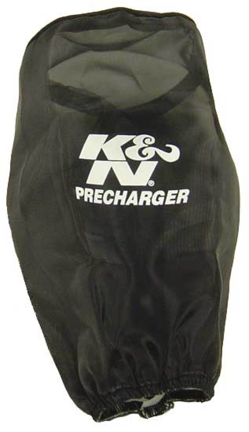 K&N Engineering K&N PreCharger Air Filter Wrap Round Straight Black 3.625in ID x 9in H
