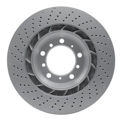 DFC 16-23 Porsche 718 Cayman Right Rear Drilled GeoSPEC Coated Rotor