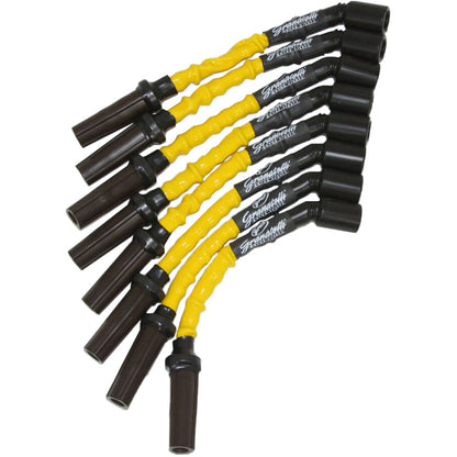 Granatelli Motor Sports Granatelli 99-23 GM Truck/SUV V8 (Excl 8.1L) Hi-Perf Coil-Near-Plug Conn Kit w/9in Lead/Ylw Jacket