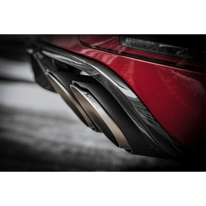 Akrapovic Akrapovic 2014 Porsche Macan Turbo (95B) Evolution Line Cat Back (Titanium) w/ Carbon Fiber Tips