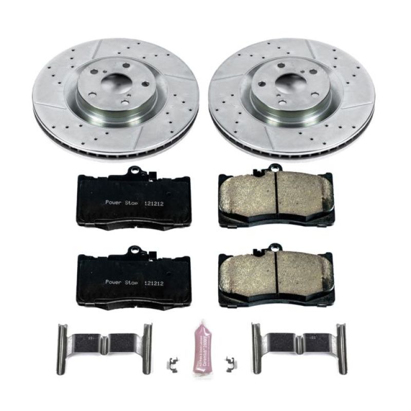 PowerStop Power Stop 13-19 Lexus GS350 Front Z23 Evolution Sport Brake Kit
