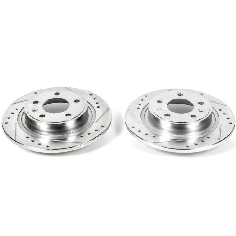 PowerStop Power Stop 16-19 Buick Cascada Rear Evolution Drilled & Slotted Rotors - Pair