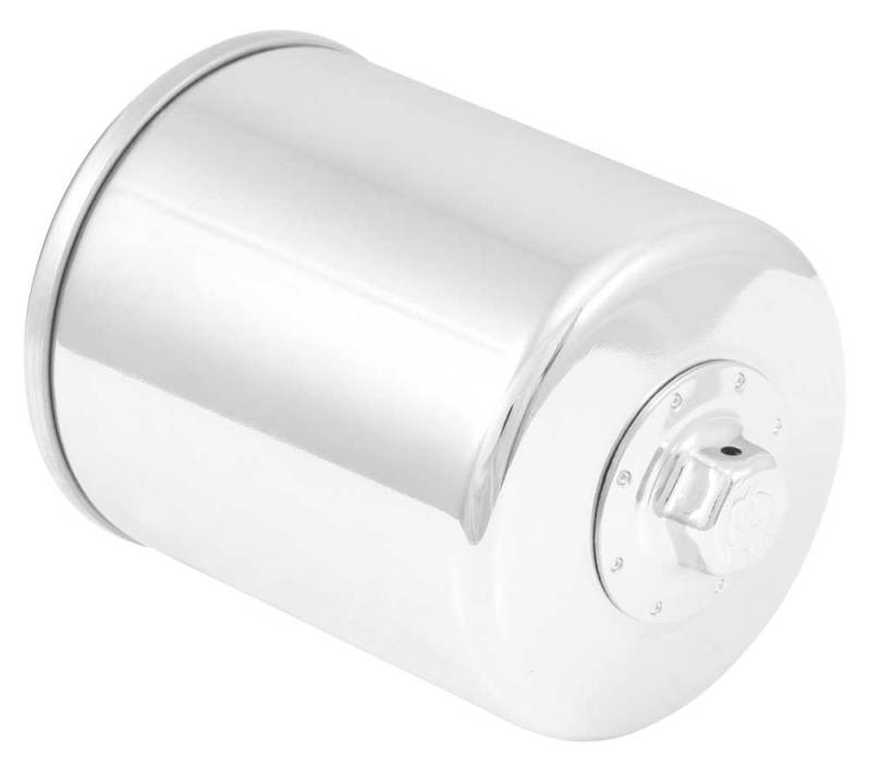 K&N Engineering K&N Harley-Davidson / Buell 3in OD x 4.063in H Chrome Oil Filter