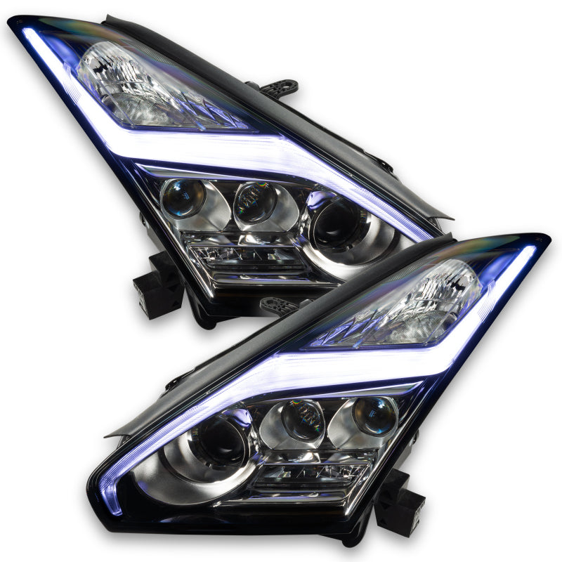 ORACLE Lighting Oracle 1521 Nissan GTR RGB+W (Lightning Bolt) Headlight DRL Upgrade Kit ColorSHIFT 2