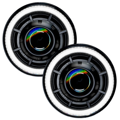 ORACLE Lighting Oracle Oculus 7in Bi-LED Projector Headlights for Jeep Wrangler JK - 6000K