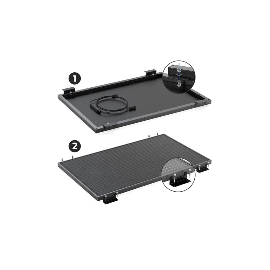 EcoFlow AKIT-MS331 Rigid Solar Panel Mounting Feet