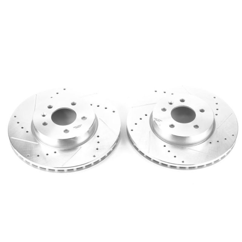 PowerStop Power Stop 13-18 Cadillac ATS Front Evolution Drilled & Slotted Rotors - Pair