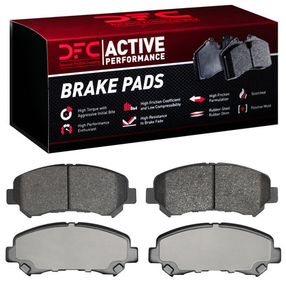 DFC 07-23 Nissan X-Trail (Mexico) Front Active Performance Pads - Low Metallic