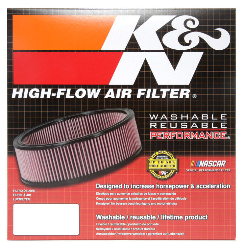 K&N Engineering K&N Custom Air Filter Round 9in OD x 8in ID x 2.87in H