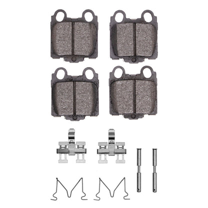 R1 Concepts R1 1998-2010 Lexus GS430 Rear R1 Performance Sport Pads & Hardware Kit