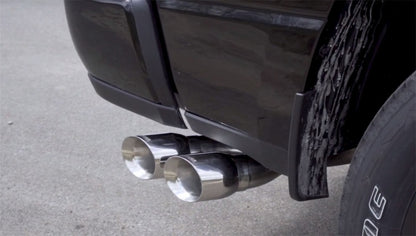 CORSA Performance Corsa 19-24 Ram 1500 5.7L Crew Cab w/57in or 76in Bed Cat-Back Single Side Exit 4in PolishedDual Tip