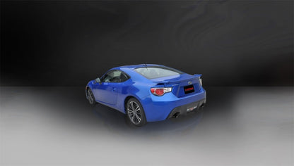 CORSA Performance Corsa 2012-2025 Scion FRS / Subaru BRZ Black Tip Sport Cat-Back Exhaust