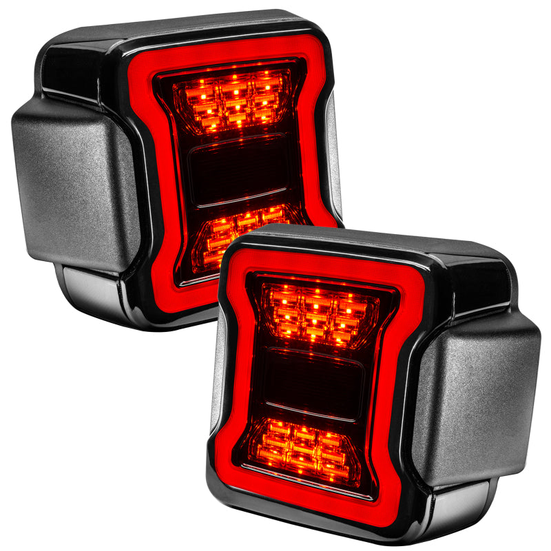 ORACLE Lighting Oracle Jeep Wrangler JL Black Series LED Tail Lights